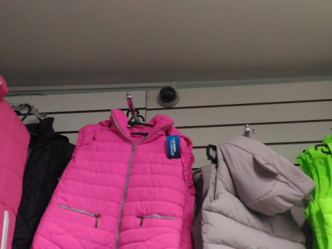 Установка видеонаблюдения в Александрове в магазине одежды
