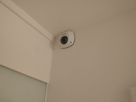 Установка IP видеонаблюдения в квартире в Москве