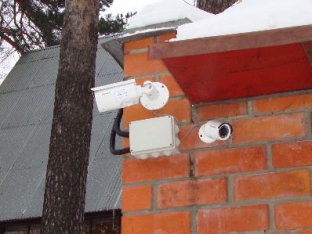 Монтаж камер видеонаблюдения в Пушкино на даче
