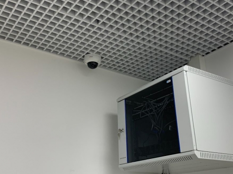 Установка IP видеонаблюдения в офисе