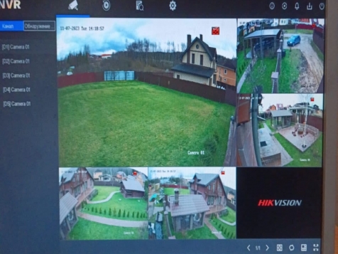Установка 4K IP камер видеонаблюдения в частном доме