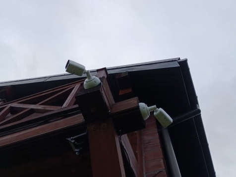 Установка 4K IP камер видеонаблюдения в частном доме