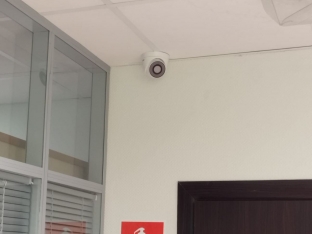 Монтаж и настройка камер видеонаблюдения в офисе